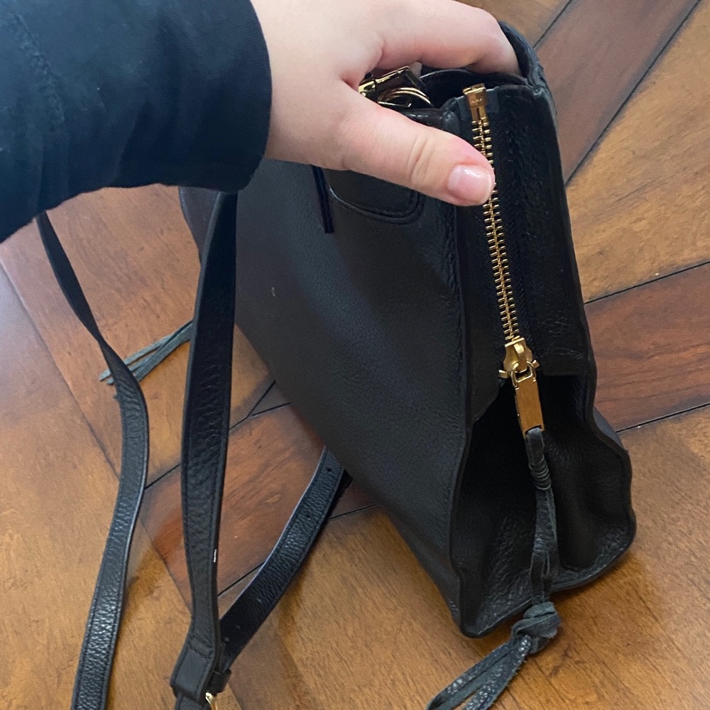 RebeccaMinkoff Black Leather Handbag - Picture 6 of 8